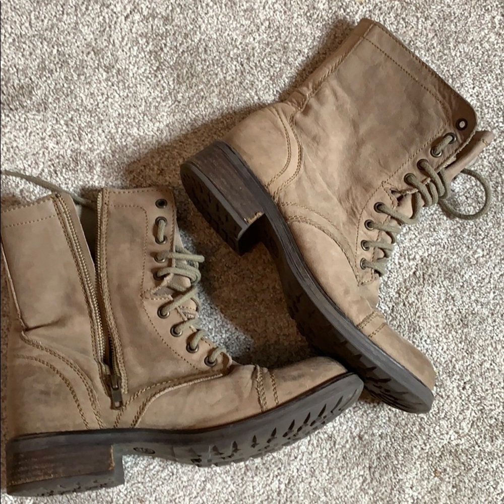 Steve Madden Combat Booties